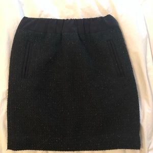 LOFT Glitter mini skirt